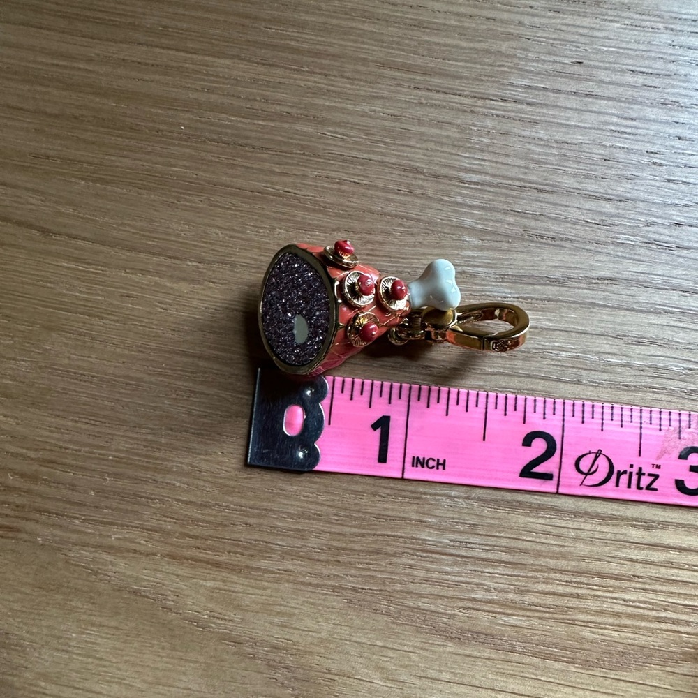 Juicy Couture holiday ham charm